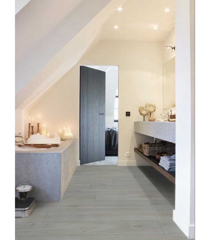 Berry Alloc Parquet stratifié Ocean+ 12mm - Bloom Silver Grey 6426 - 1288 mm x 190 mm x 12 mm