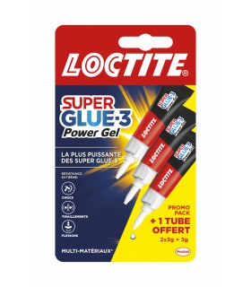 Super Glue 3 Power Flex 2x3g + 3g gratuit