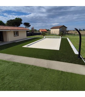 Gazon synthétique 52mm - KING - à la coupe sur mesure - Largeur 2 mètre(s)