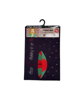 Tapis Intérieur Anti Dérapant et Absorbant Happy Day 40X60cm