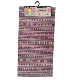 Tapis Intérieur Anti Dérapant et Absorbant Tribal 50X100cm