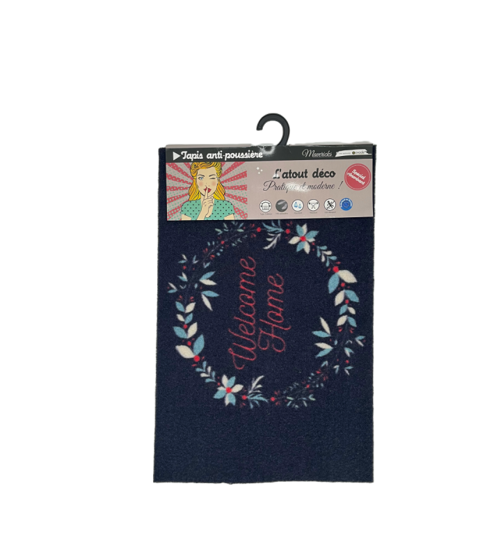 Tapis Intérieur Anti Dérapant et Absorbant Boho Chic 40X60cm