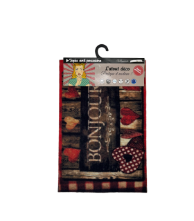 Tapis anti-poussière Bonjour 40x60cm