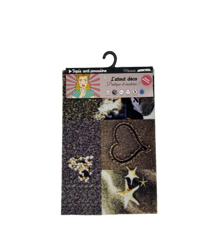 Tapis anti-poussière Plage 40x60cm