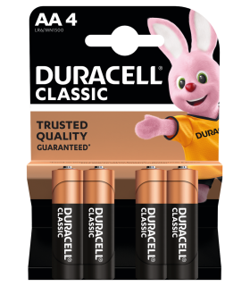 Pack De 4 Piles Duracell - AA LR06