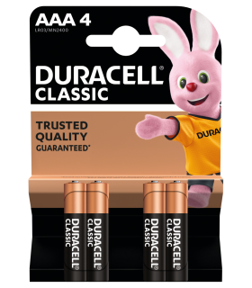 Pack De 4 Piles Duracell - AAA LR03