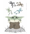STAR WARS THE MANDALORIAN GROGU ENCHANTED FROGS 50X70