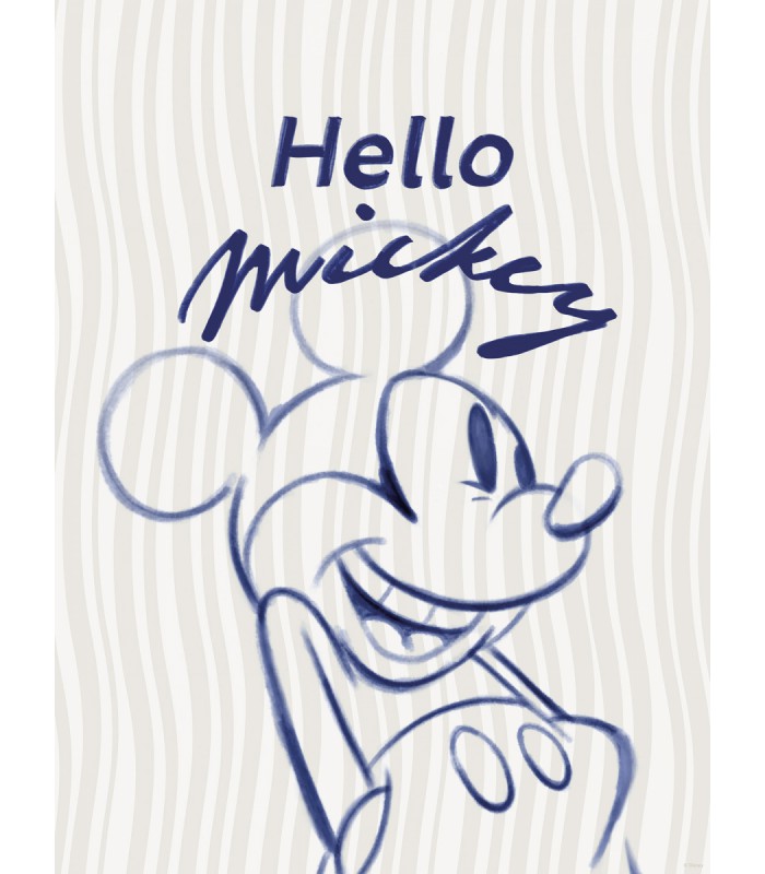DISNEY MICKEY MOUSE HELLO 30X40