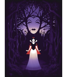 DISNEY SNOW WHITE EVIL QUEEN 30X40