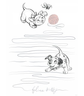 DISNEY ANIMALS DOGS AND CATS PLAYGROUND 30X40