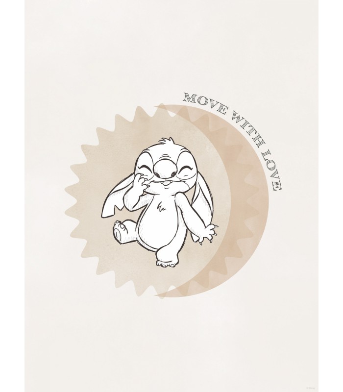 DISNEY LILO AND STITCH MOVE WITH LOVE 30X40