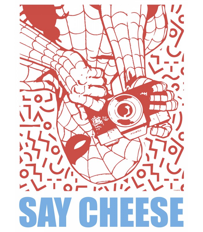 MARVEL SPIDER-MAN SAY CHEESE RED 30X40