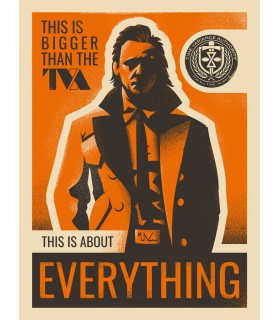 MARVEL LOKI THIS IS ABOUT EVERYTHING 30X40