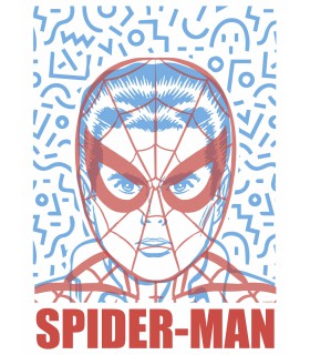 MARVEL SPIDER-MAN FACE 30X40