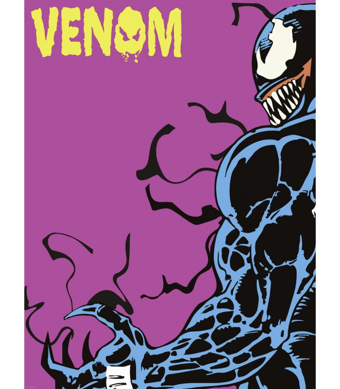 MARVEL VENOM COLOURFUL STARE 30X40