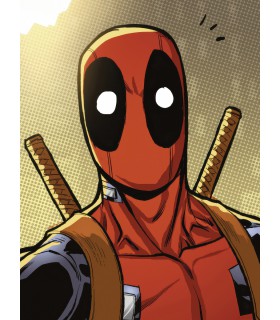 MARVEL DEADPOOL HOLUP 30X40