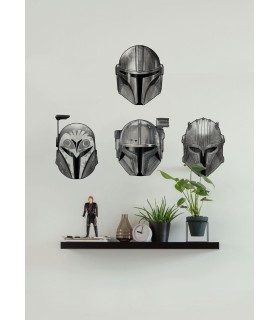STAR WARS THE MANDALORIAN HELMETS 50X70