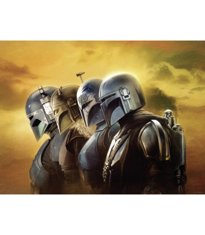 STAR WARS THE MANDALORIAN LINE UP 30X40