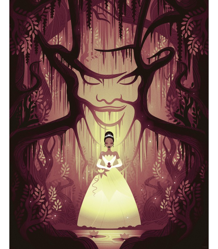 DISNEY TIANA DR. FACILIER 40X50