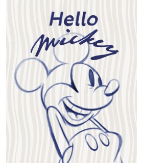 DISNEY MICKEY MOUSE HELLO 40X50