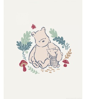 DISNEY WINNIE THE POOH TAKING CARE 40X50