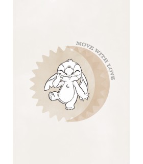 DISNEY LILO AND STITCH MOVE WITH LOVE 40X50