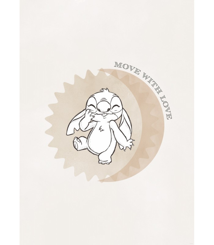 DISNEY LILO AND STITCH MOVE WITH LOVE 40X50