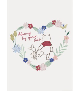 DISNEY WINNIE THE POOH ALWAYS BY YOUR SIDE 40X50