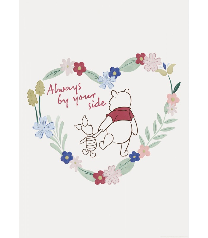 DISNEY WINNIE THE POOH ALWAYS BY YOUR SIDE 40X50