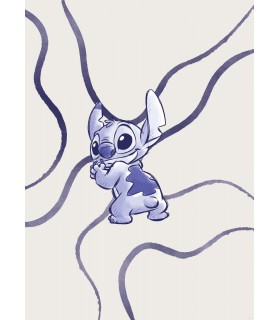 DISNEY LILO AND STITCH BRAVE AND WILD 40X50