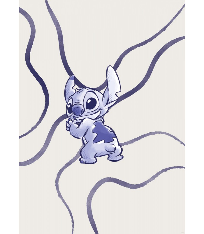 DISNEY LILO AND STITCH BRAVE AND WILD 40X50