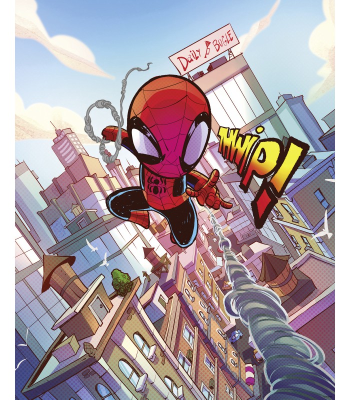 MARVEL SPIDER-MAN THWIP 40X50