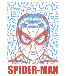 MARVEL SPIDER-MAN FACE 40X50