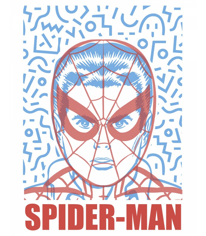 MARVEL SPIDER-MAN FACE 40X50