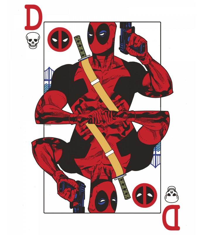 MARVEL DEADPOOL JACK OF ALL TRADES 40X50