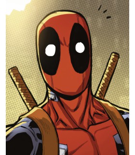 MARVEL DEADPOOL HOLUP 40X50