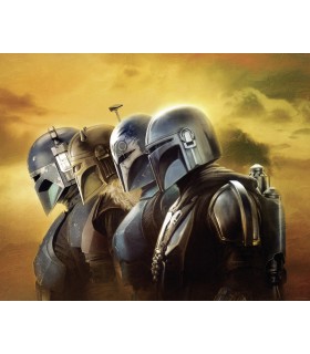 STAR WARS THE MANDALORIAN LINE UP 40X50
