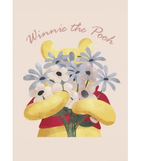 DISNEY WINNIE THE POOH INTO THE BLOOMS 50X70