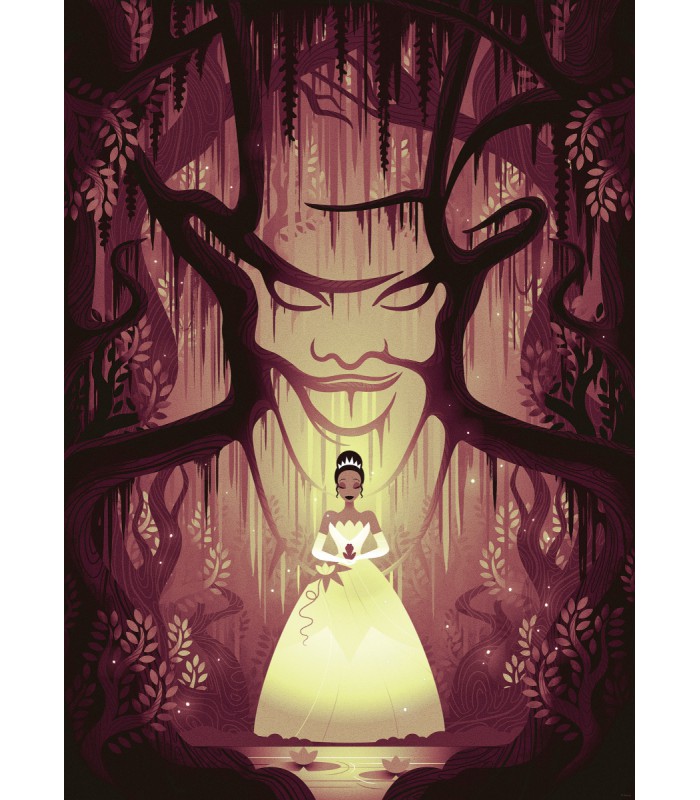 DISNEY TIANA DR. FACILIER 50X70