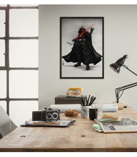 STAR WARS VISION SAMURAI DARK LORD 40X50