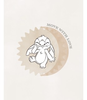 DISNEY LILO AND STITCH MOVE WITH LOVE 50X70