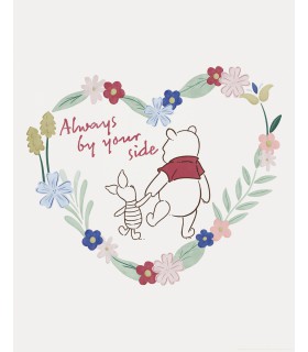 DISNEY WINNIE THE POOH ALWAYS BY YOUR SIDE 50X70