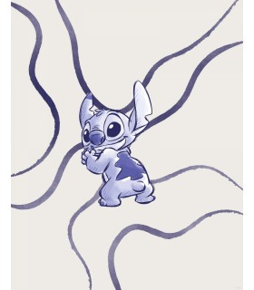 Affiche Disney - Lilo et Stitch Brave and Wild - 50 x 70 cm