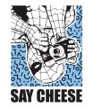 MARVEL SPIDER-MAN SAY CHEESE BLUE 50X70