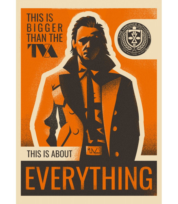 MARVEL LOKI THIS IS ABOUT EVERYTHING 50X70