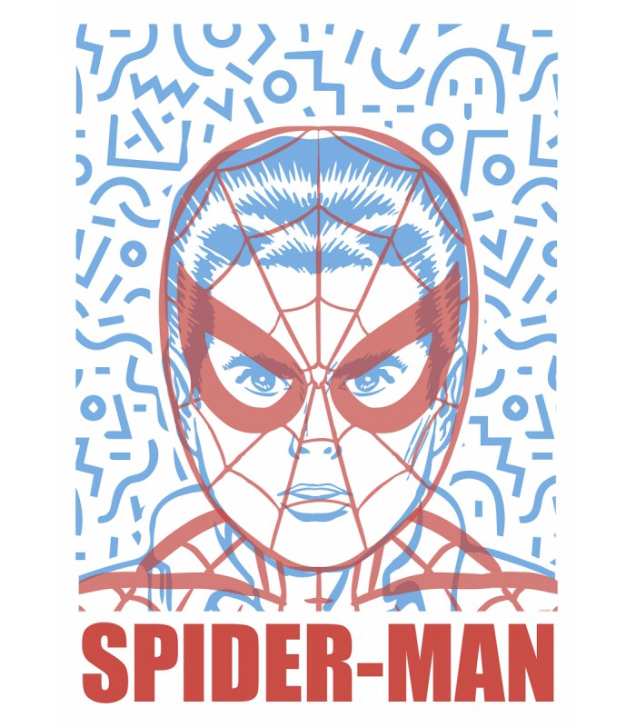 MARVEL SPIDER-MAN FACE 50X70