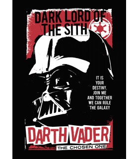 Affiche Star Wars - Darth Vader The Chosen One - 50x70 cm