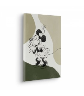 Toile imprimée Disney - Minnie Mouse Laughing - 30x40 cm