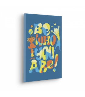 Toile imprimée Disney Pixar - Vice-Versa Be Who You Are - 30x40 cm
