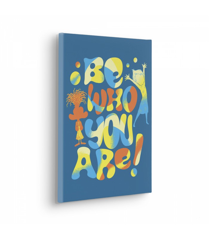 DISNEY AND PIXAR INSIDE OUT BE WHO YOU ARE 30X40